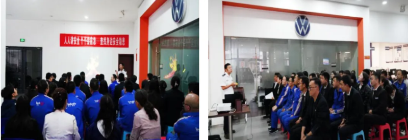 安全無(wú)小事，防患于未“燃”--汽貿(mào)公司開展2025年安全生產(chǎn)月消防培訓(xùn)及滅火綜合應(yīng)急演練