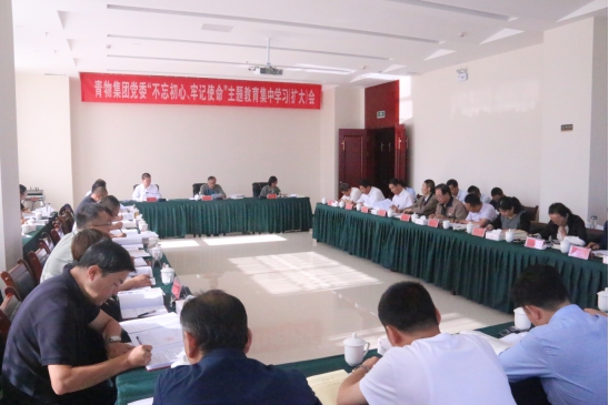 省物產(chǎn)集團黨委召開&ldquo;不忘初心、牢記使命&rdquo;主題教育第十四次集中學習（擴大）會